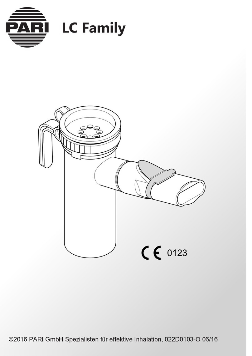 Pari LC series User manual Pari LC series User manual