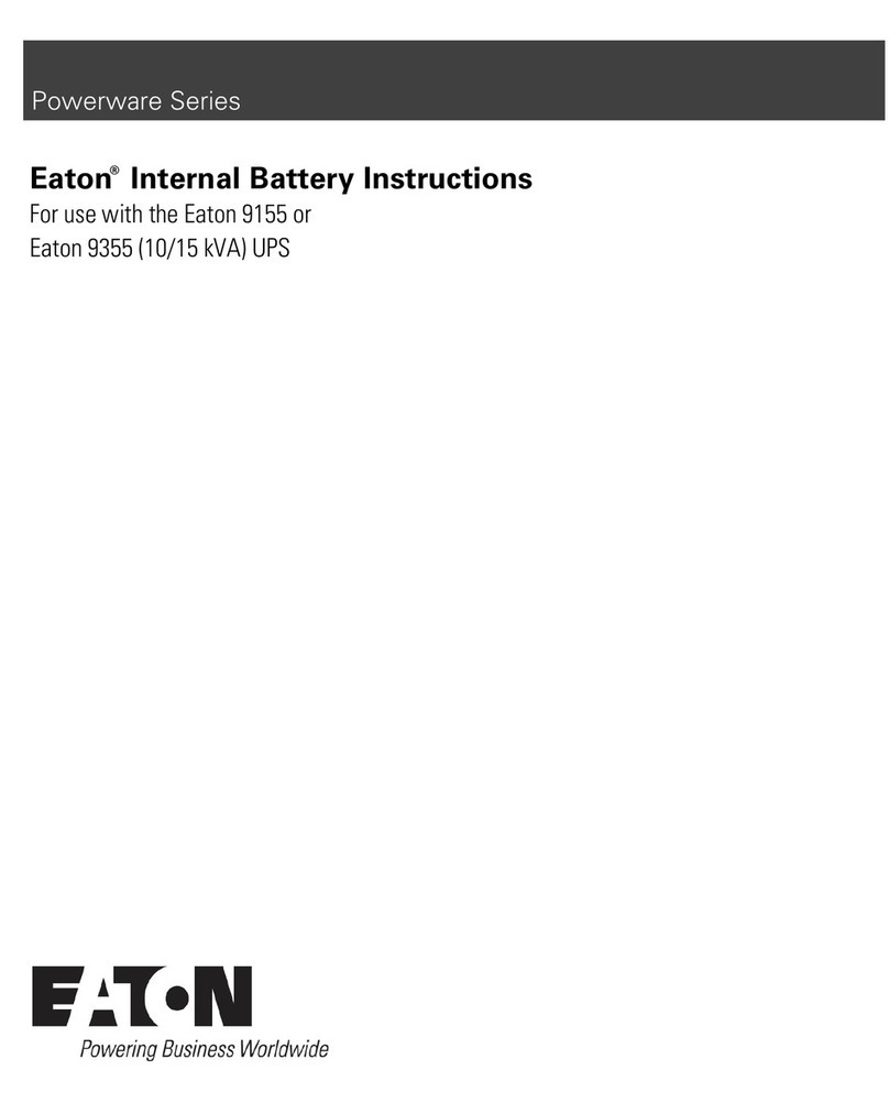 Eaton Powerware Series User manual