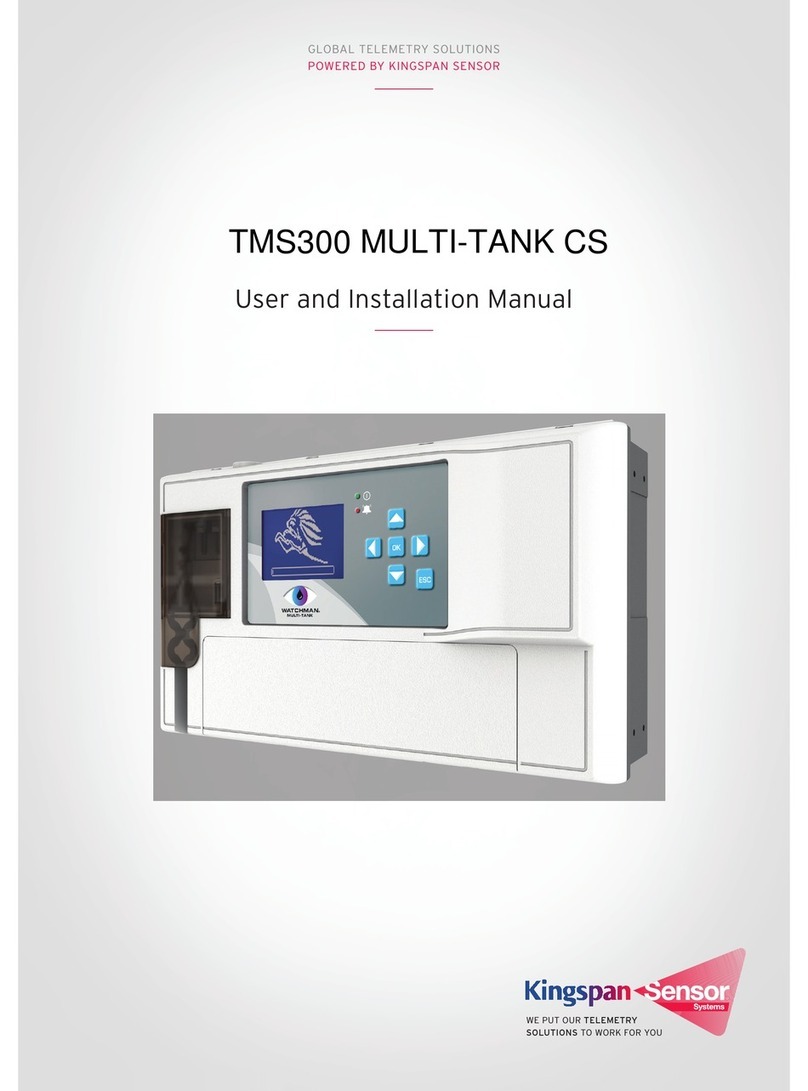 Kingspan TMS300 MULTI-TANK CS User and installation manual Kingspan TMS300 MULTI-TANK CS User and installation manual