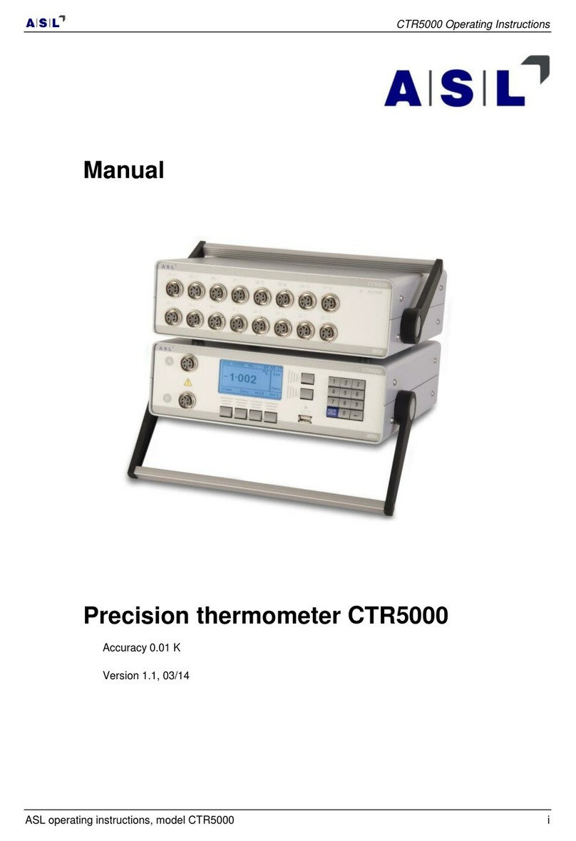 ASL INTERCOM CTR5000 manual