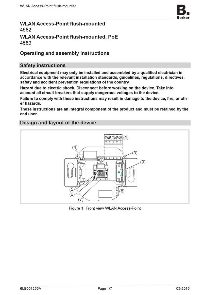 Berker 4582 Product guide