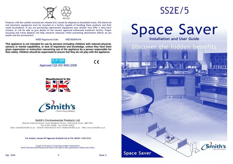 Smith's Heating First SS2E/5 User manual