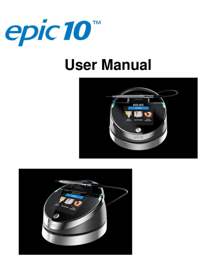 Biolase epic 10 user manual
