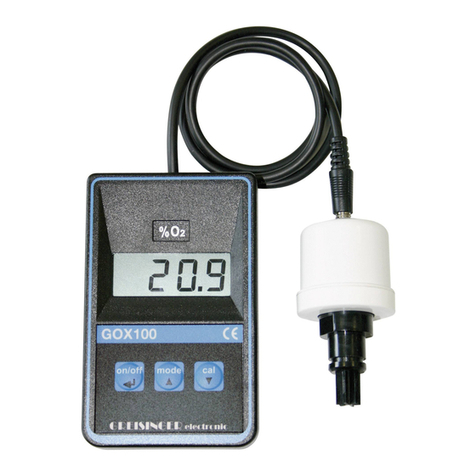 GREISINGER GOX 100T operating manual