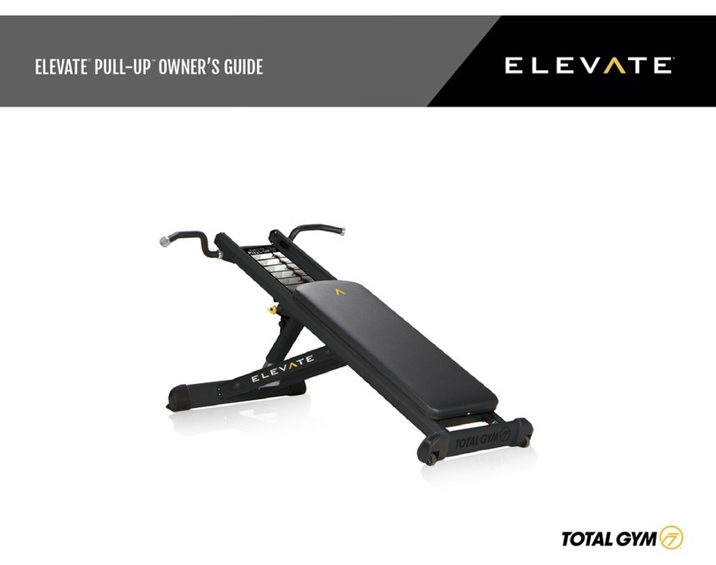 Total Gym ELEVATE PULL-UP owner's guide