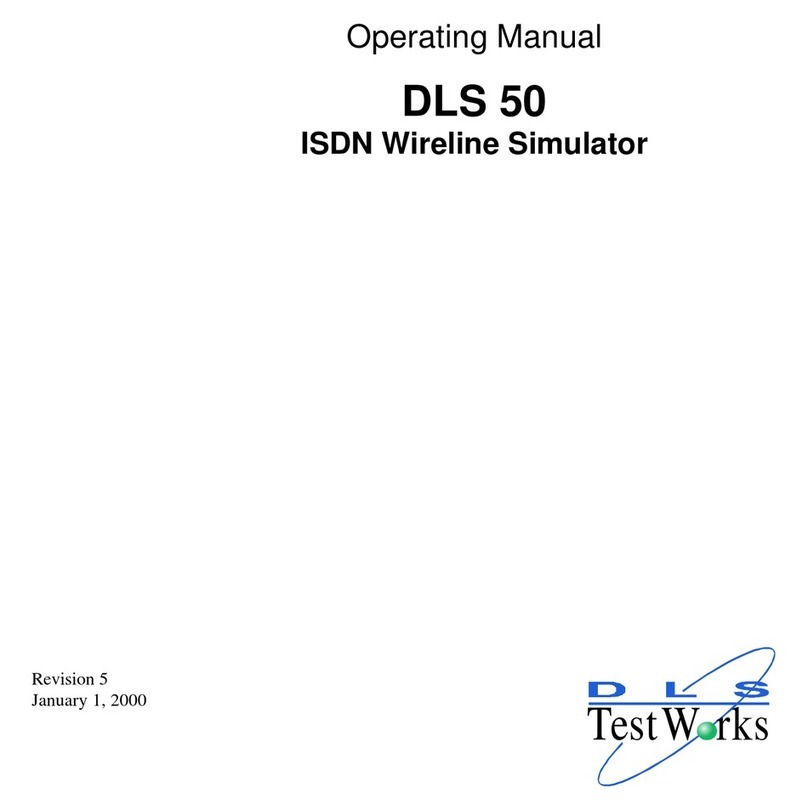 DLS 50 operating manual