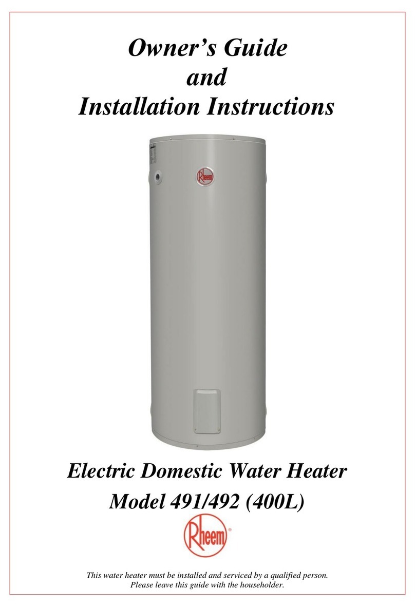 Rheem 491 Technical Document