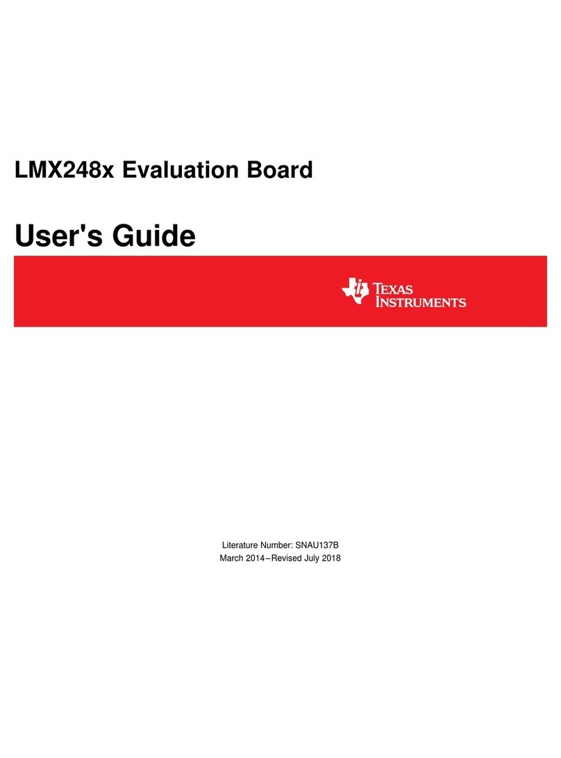 Texas Instruments LMX248 Series User manual