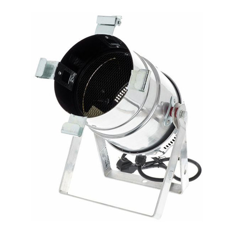 thomann STAIRVILLE PAR56 Active 300W DMX User manual