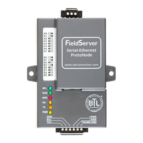 SMC Sierra Monitor ProtoNode FPC-N34 Startup guide