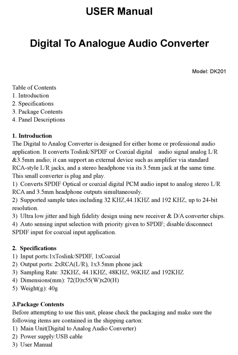 Sgeyr DK201 user manual