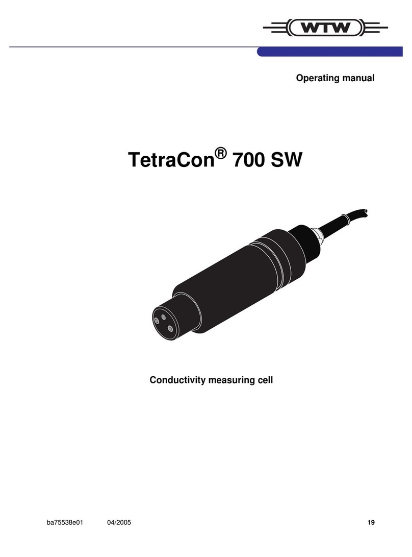 wtw TetraCon 700 SW operating manual