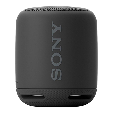 Sony SRS-XB10 operating instructions