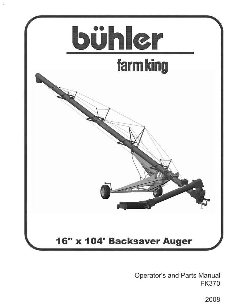 Buhler FK370 Operator and parts manual