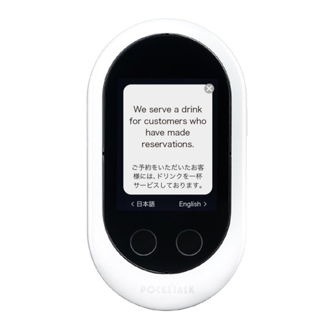 sourcenext pocketalk w User manual