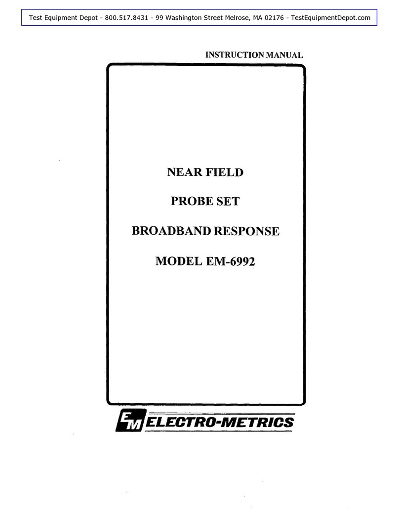 Electro-Metrics EM-6992 instruction manual Electro-Metrics EM-6992 instruction manual