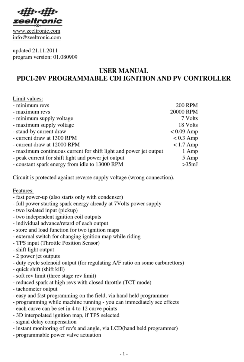 zeeltronic PDCI-20V User manual zeeltronic PDCI-20V User manual