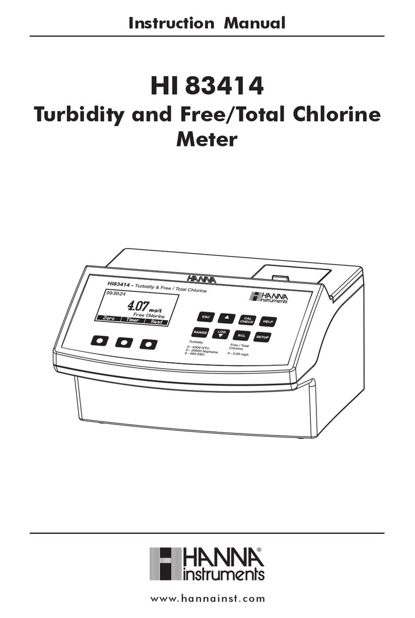 Hanna Instruments HI 83414 instruction manual
