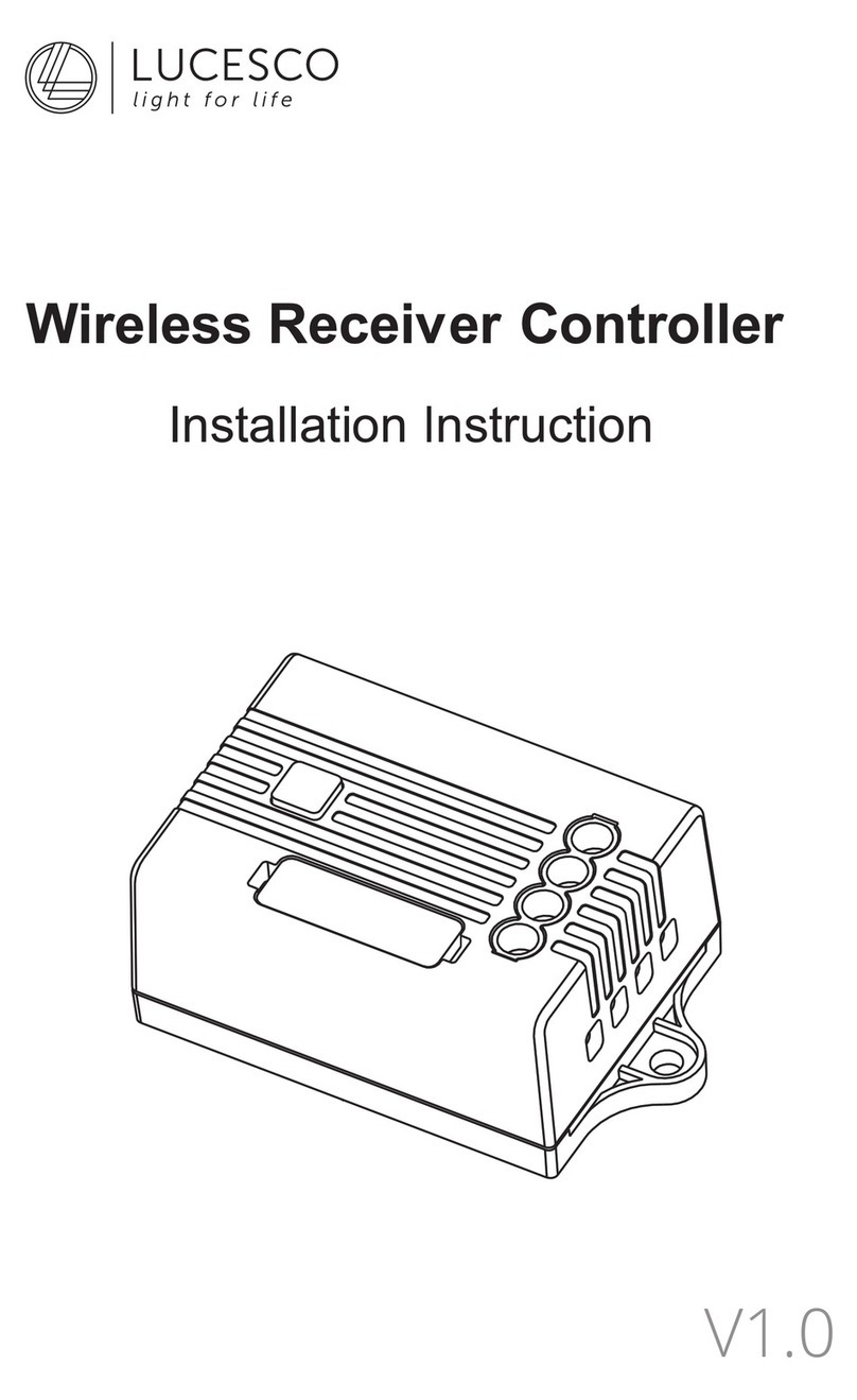 Lucesco LUC302 Installation instruction