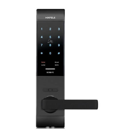 Hafele Series 7000 user manual