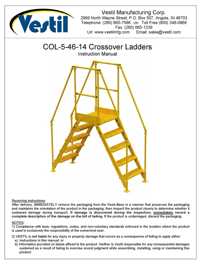 Vestil COL-5-46-14 User manual