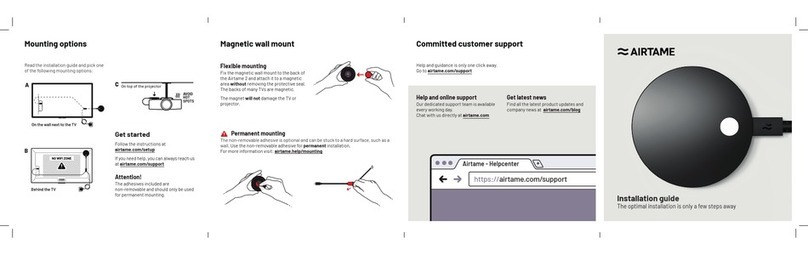 Airtame DG-2 installation guide