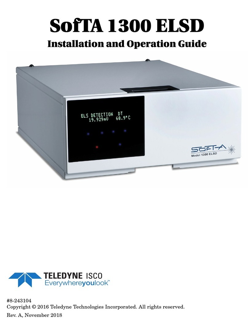 SofTA 1300 ELSD Installation and operation guide