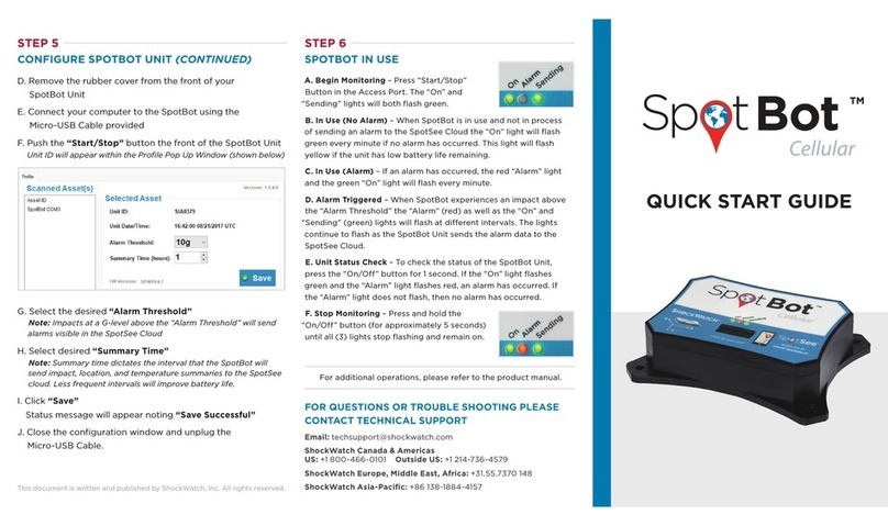 Spotsee SpotBot Cellular quick start guide