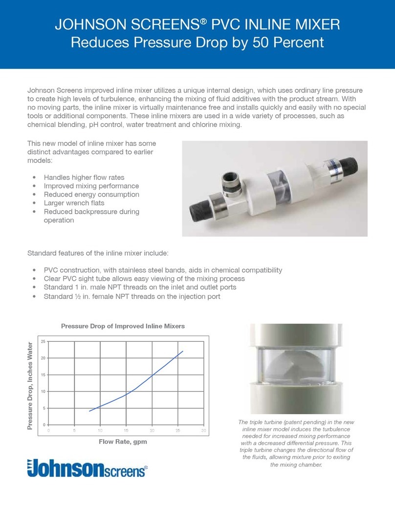 Johnson Screens PVC User manual