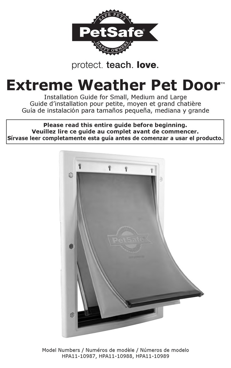 Petsafe HPA11-10987 installation guide