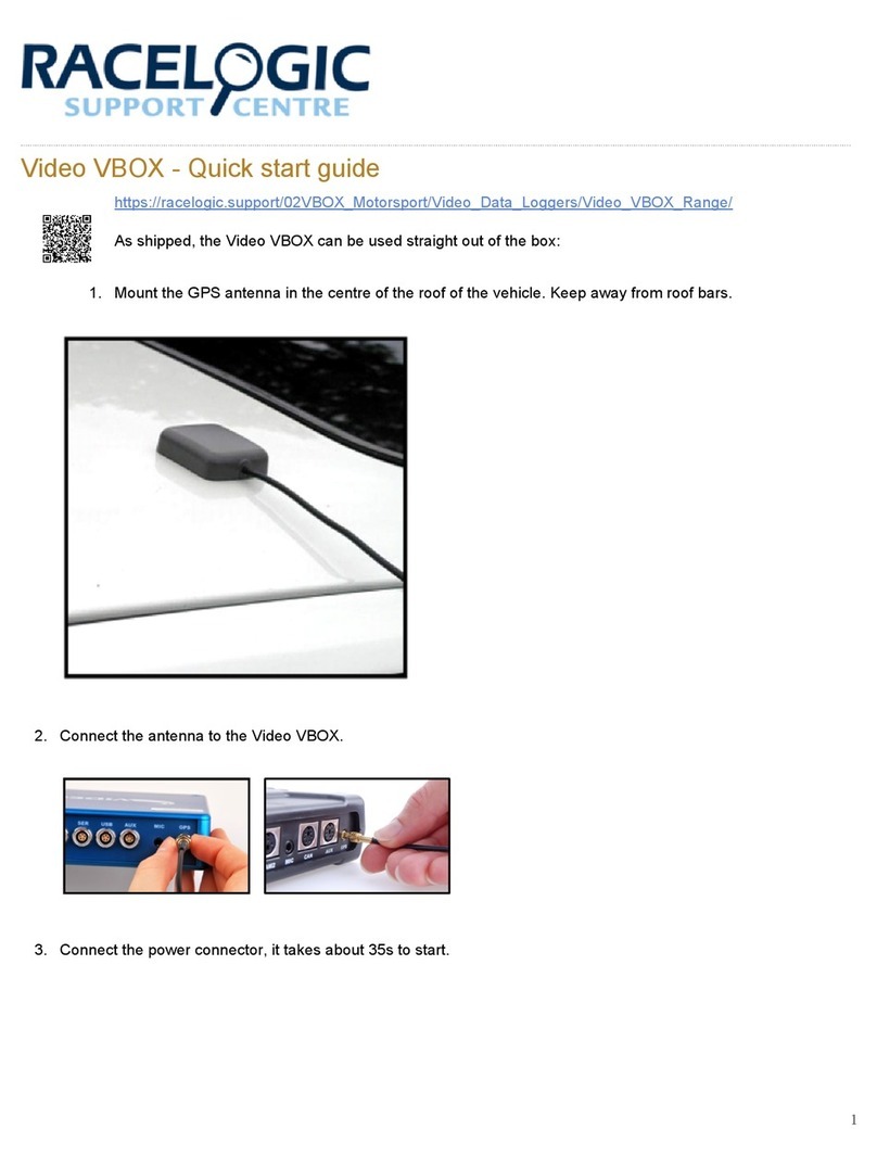 Racelogic VBOX User manual