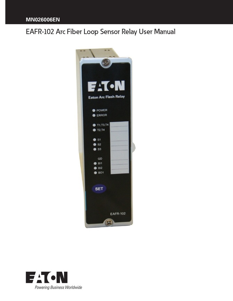 Eaton EAFR-102 User manual