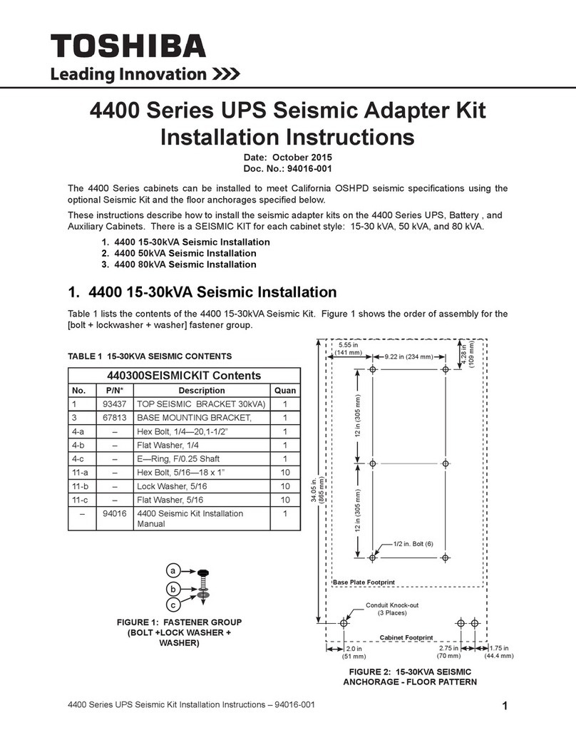Toshiba 4400 Series User manual