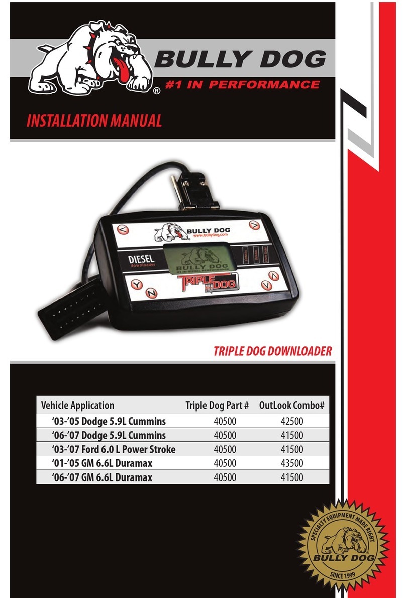 Bully Dog Triple Dog Downloader User manual Bully Dog Triple Dog Downloader User manual