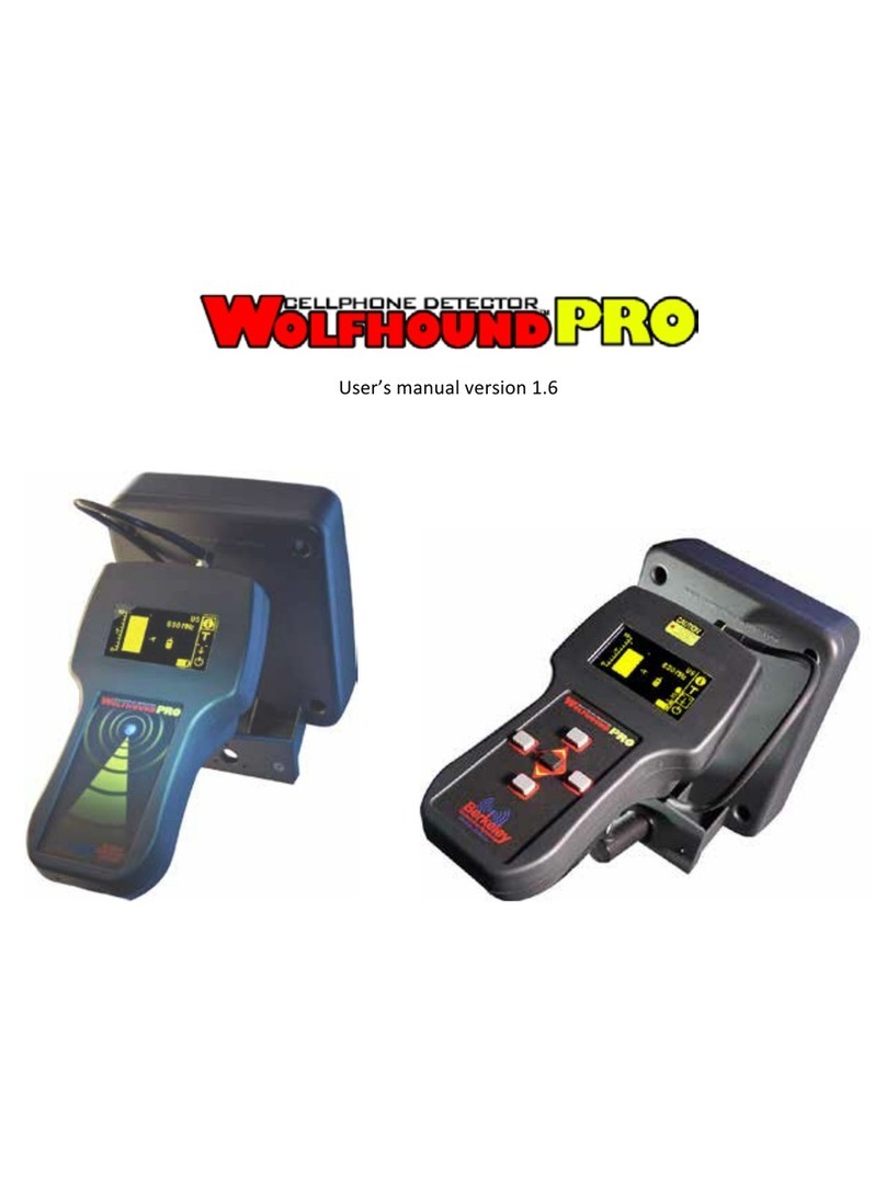 Berkeley Varitronics Systems wolfhound pro User manual