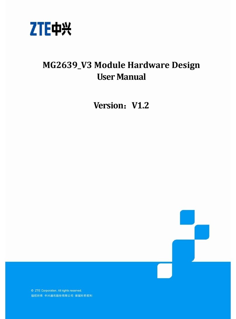 Zte MG2639_V3 user manual