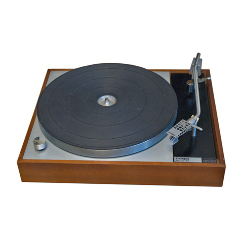 THORENS TD160 User manual