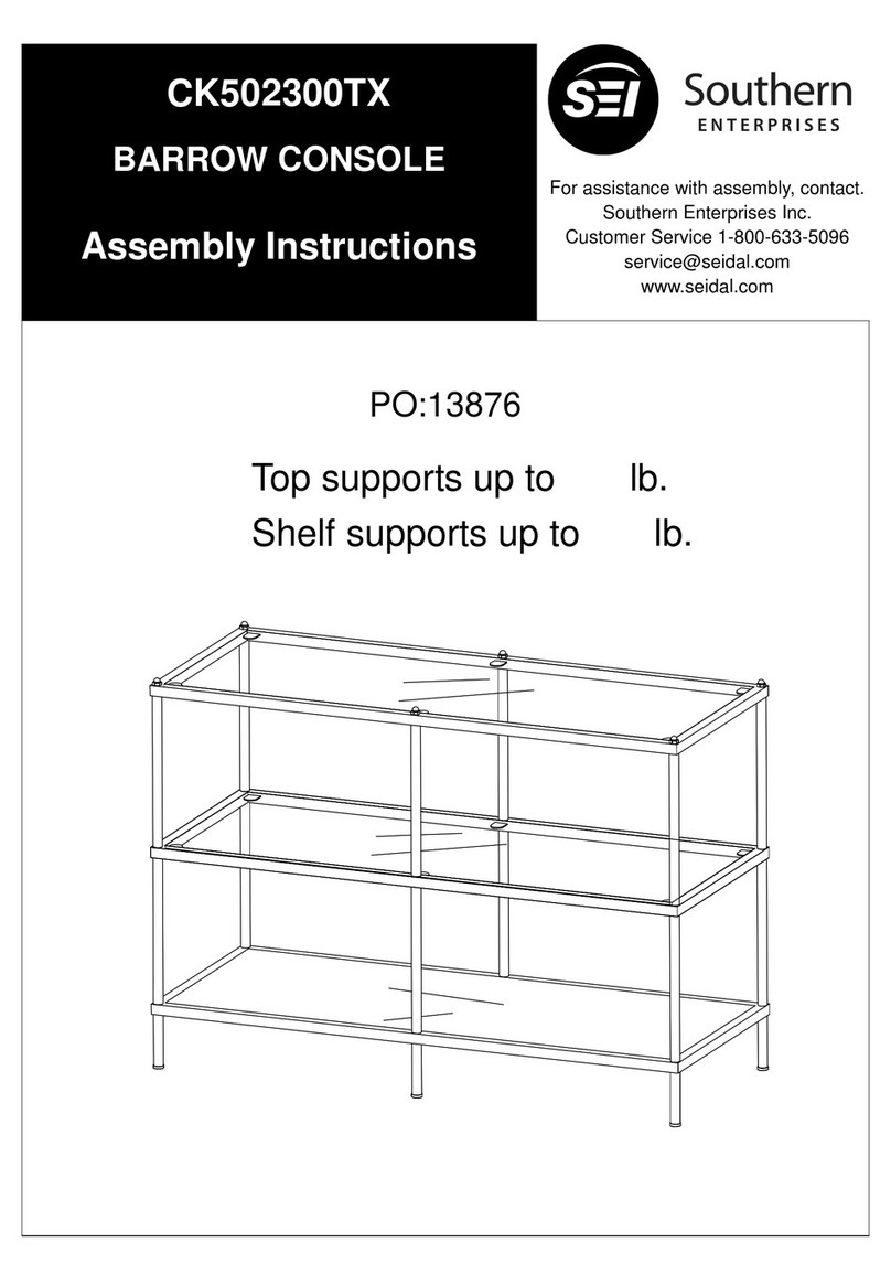 Southern Enterprises CK502300TX Assembly instructions
