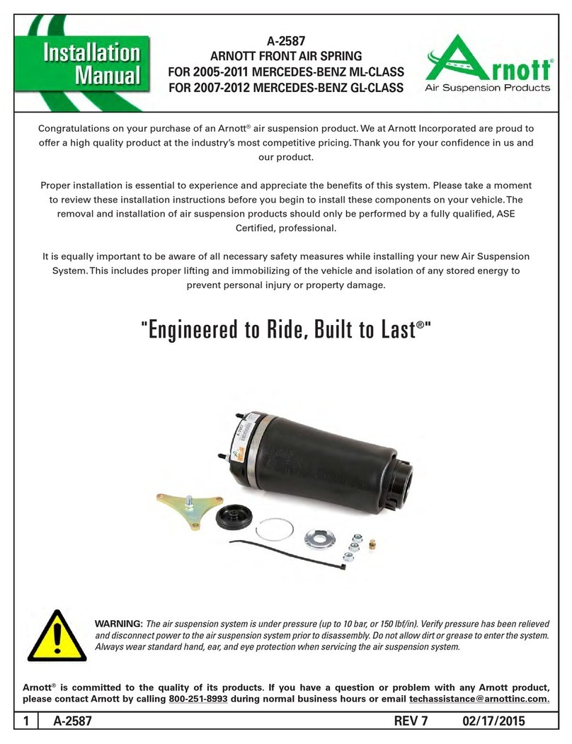 Arnott A-2587 User manual
