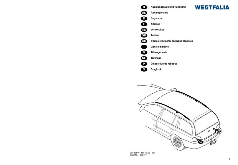 Westfalia 303 164 installation instructions