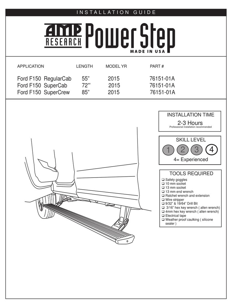 AMP Research PowerStep installation guide