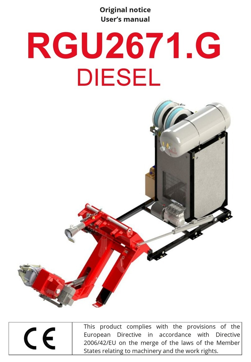 Fasep RGU2671.G user manual