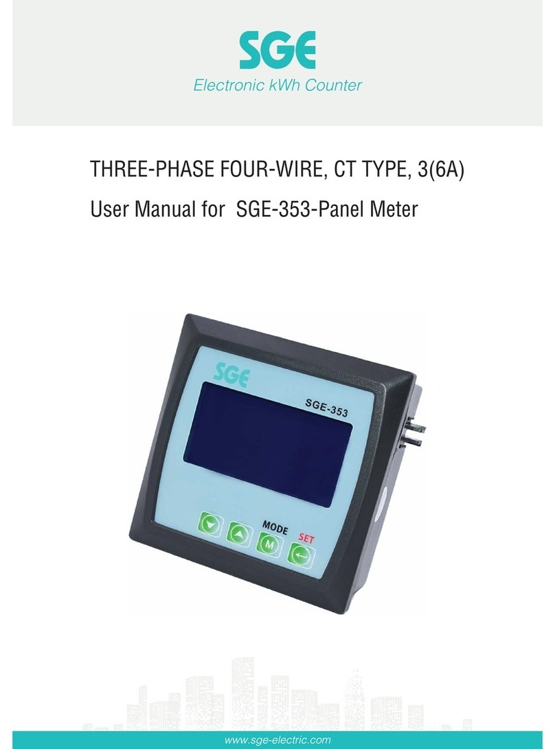 SGE sge-353 user manual