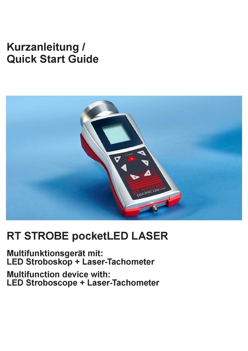 RHEINTACHO RT STROBE pocketLED  LASER User manual