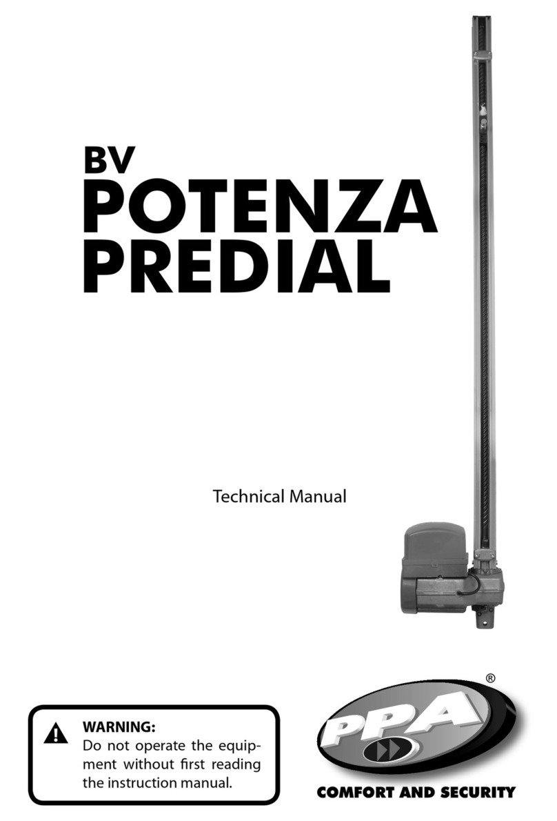 PPA POTENZA PREDIAL SP Technical manual PPA POTENZA PREDIAL SP Technical manual