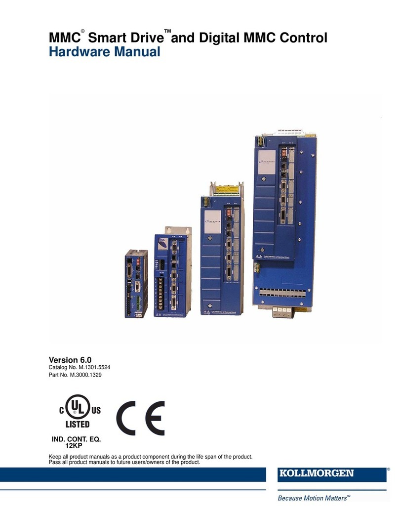 Kollmorgen MMC Smart Drive User manual