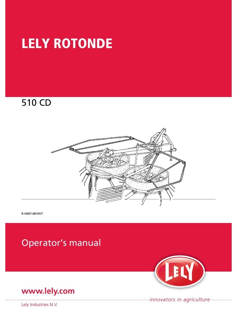 LELY 510 CD Operator's manual LELY 510 CD Operator's manual