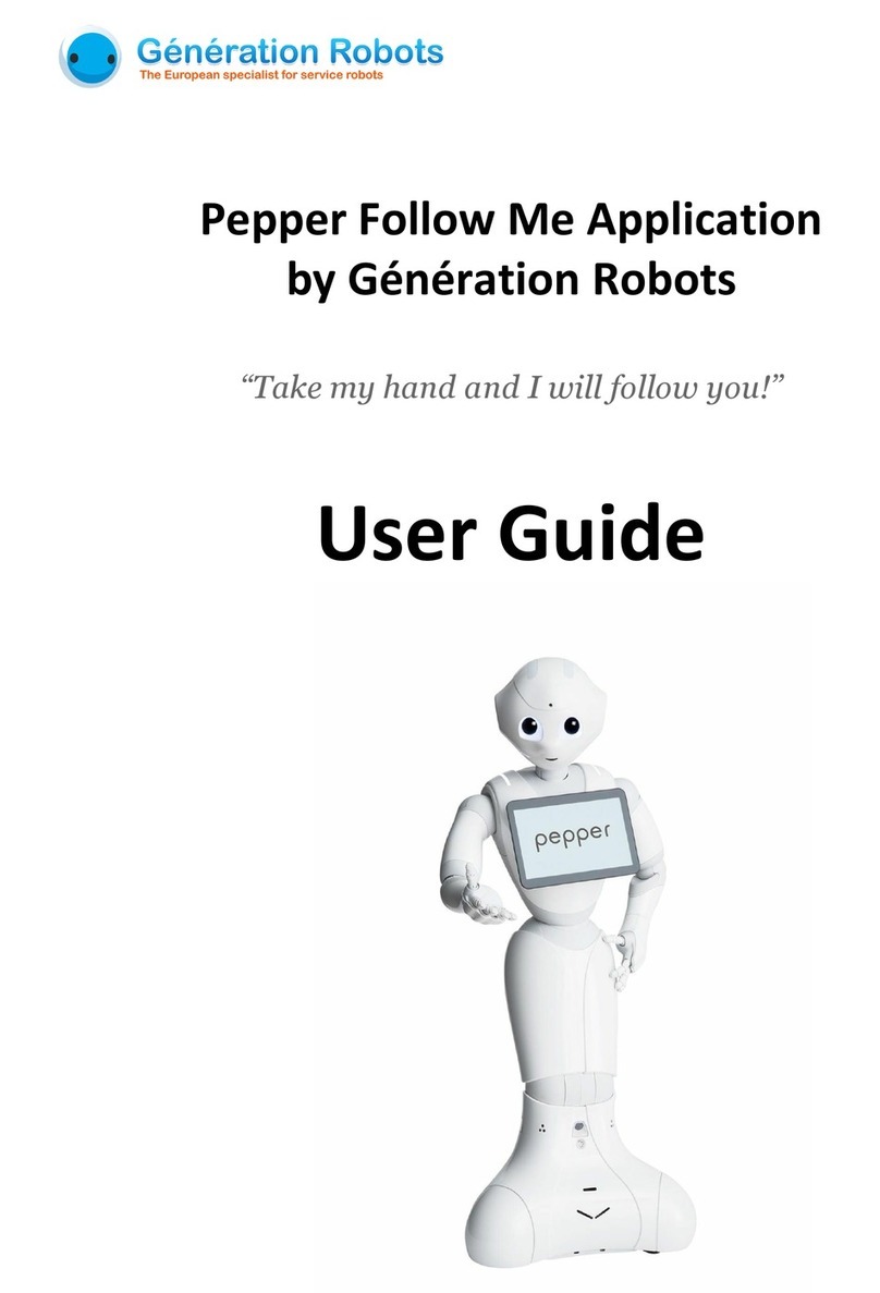 Generation Robots Pepper Follow Me user guide