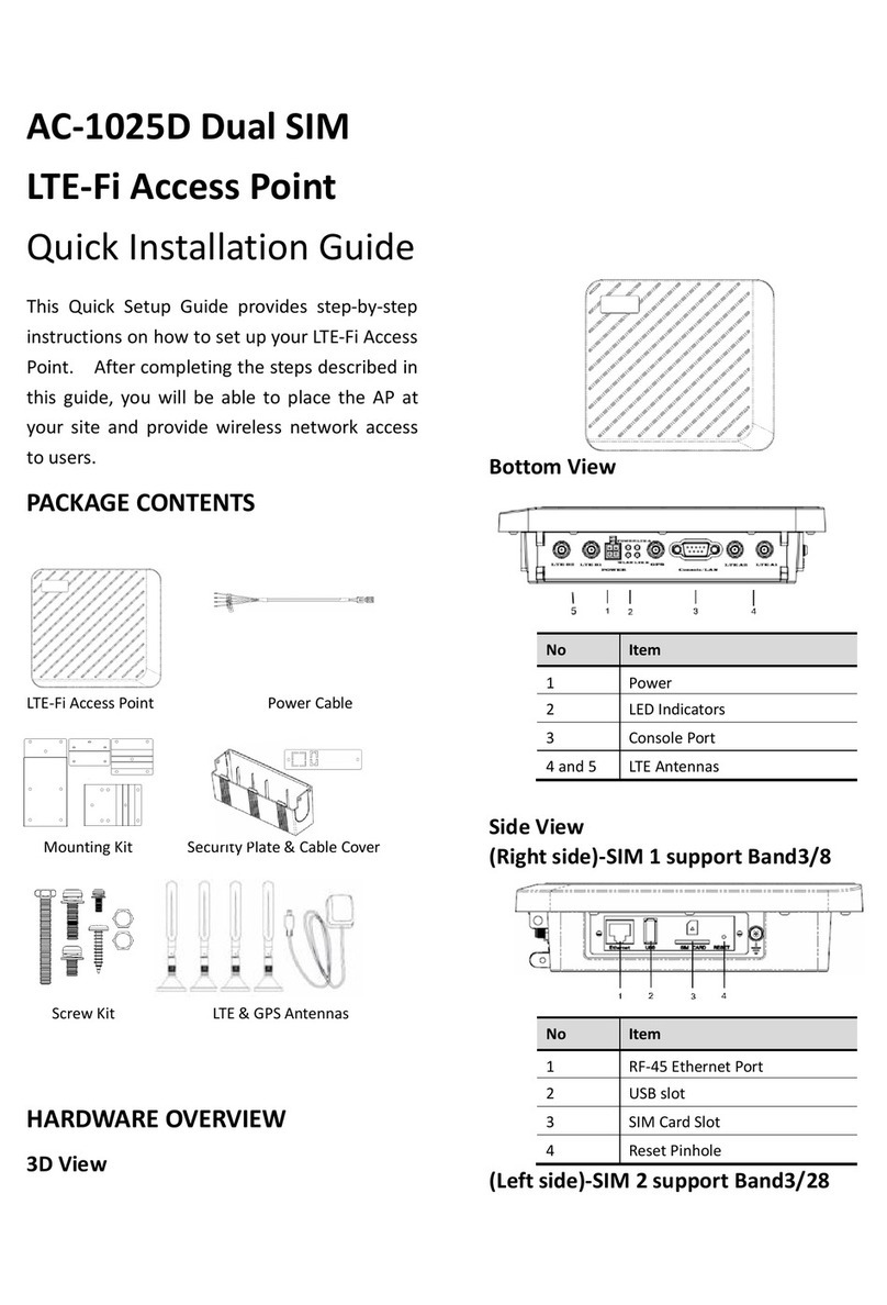 Zcom AC-1025D User manual Zcom AC-1025D User manual