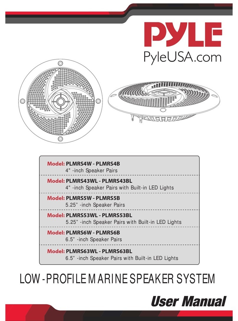 Pyle PLMRS4W User manual Pyle PLMRS4W User manual